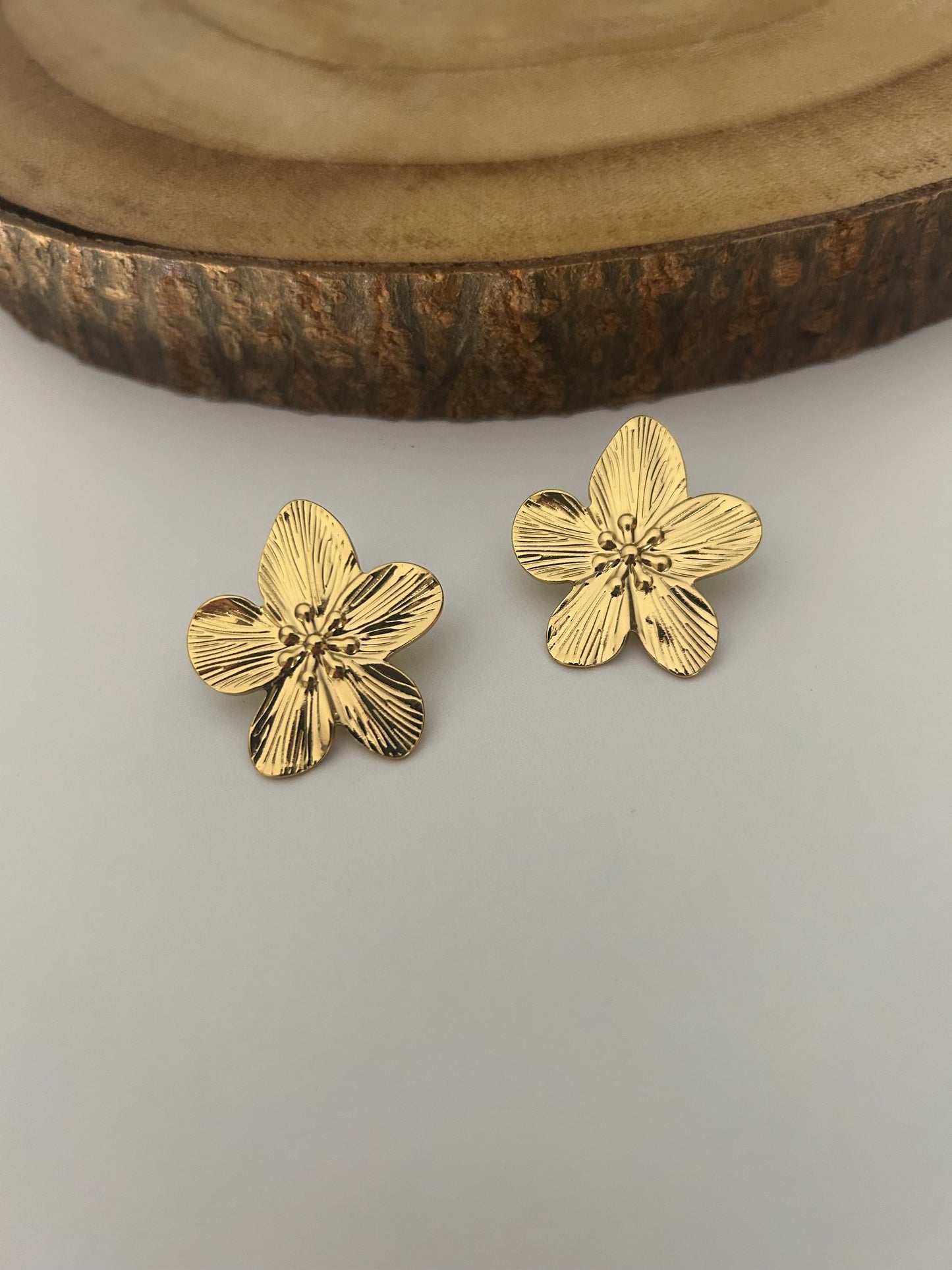 Boucle d’oreille Fleur