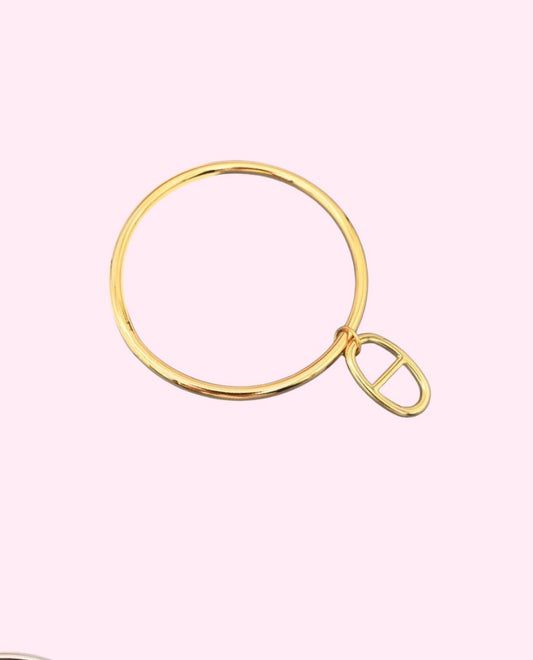 Jonc maille marine
