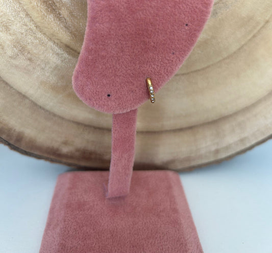 Boucle d’oreille Esmeralda